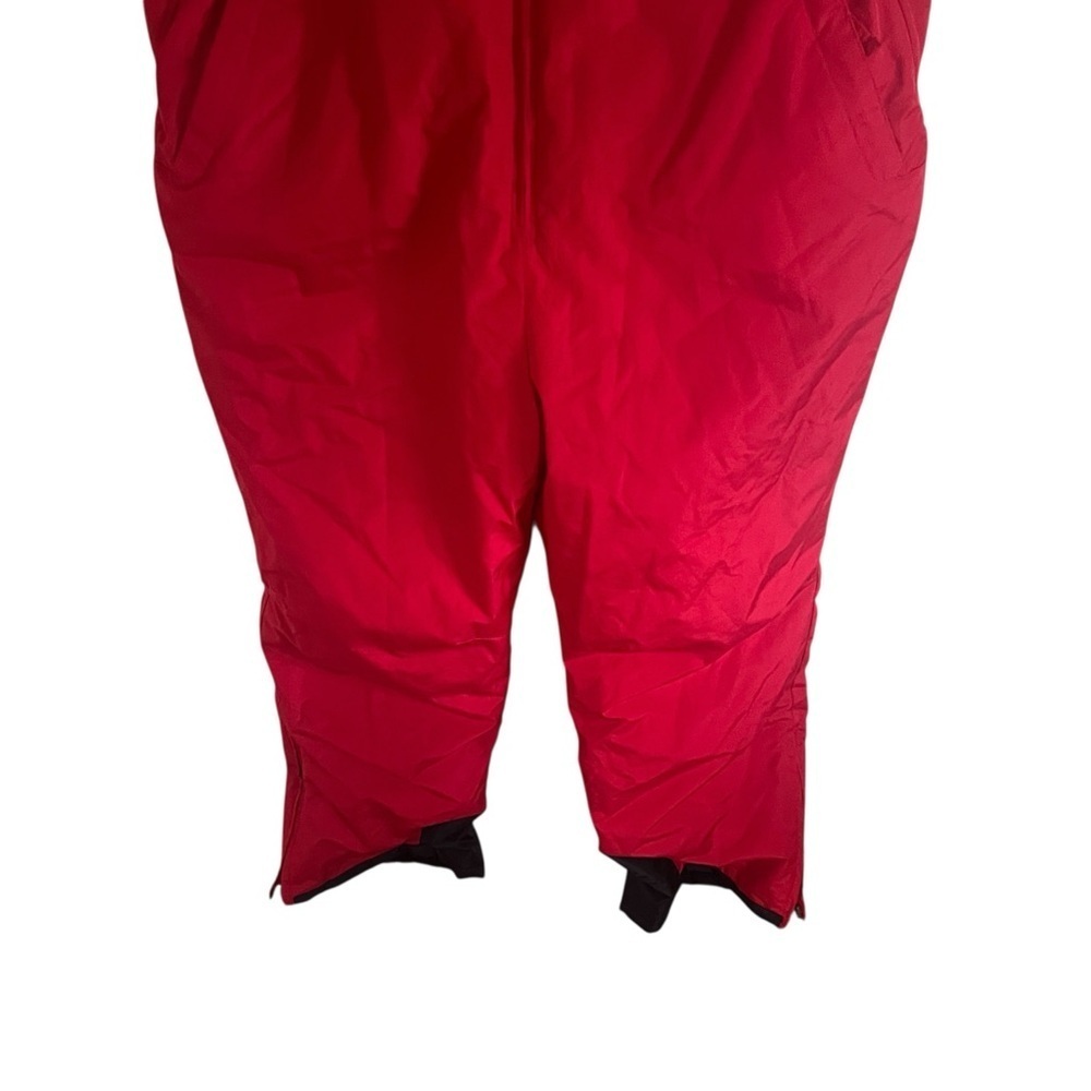 TSLA Red Winter Snow Snowboard Ski Bib Pants XL - Picture 4 of 11
